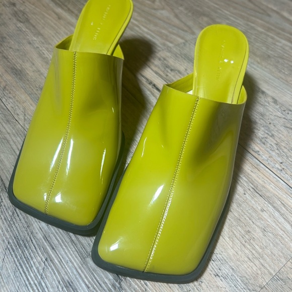 Charles & Keith Green Women's Green short heel FUNKY size: 39 - Picture 6 of 8